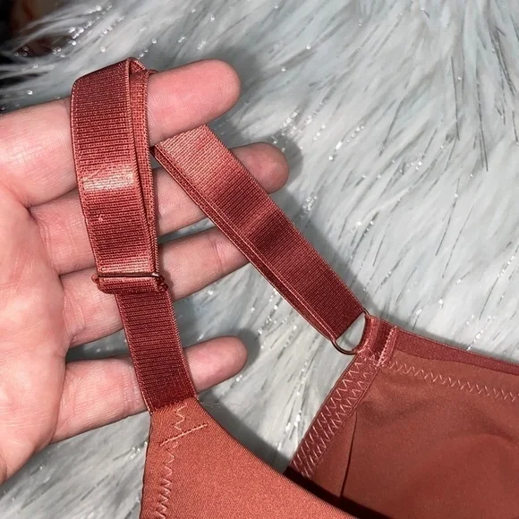 3/$30 Danskin Rust Orange Underwire Bra 42D - Picture 5 of 13